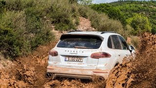 Porsche Cayenne S Diesel OFF ROAD TEST DRIVE [upl. by Vijar]