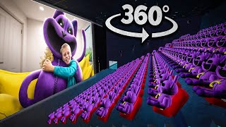 360° Poppy Playtime  CINEMA HALL  4K VR 360 Video CATNAP EDITION [upl. by Phares]