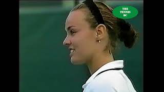 Serena Williams v Martina Hingis  1999 Miami SF Highlights [upl. by Adnilre]