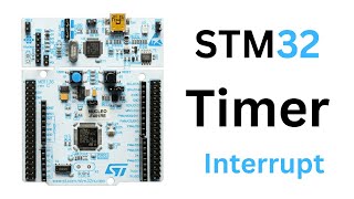 STM32 Timer tutorial using interrupt with HAL code example [upl. by Nyltak]