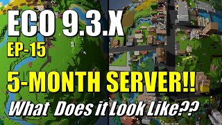 ECO 93  EP15  5 MONTH SERVER What Does it Look Like Is it Alive and Fun EconomyProblems [upl. by Ynnek]