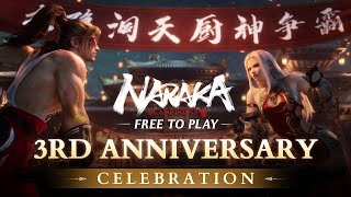 NARAKA BLADEPOINT 3rd Anniversary Celebration Trailer [upl. by Bernat]