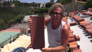 How to Install Mediterranean Style Tile Roof Palos Verdes Estates Roofing [upl. by Jaynes650]