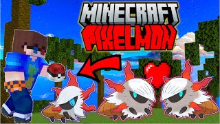 Breeding Perfect Larvesta Minecraft Pixelmon [upl. by Ainoval]