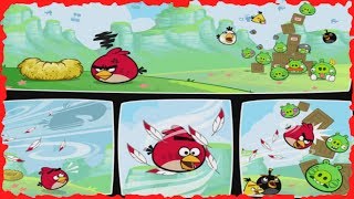 Angry Birds  Reds Mighty Feathers Mobile Game Walkthrough [upl. by Siramaj]