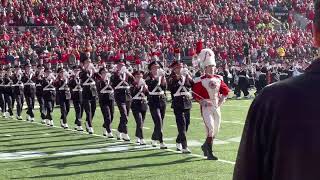 The incomparable SCRIPT OHIO 🎺 as seen from the sideline at 🏟️ Ohio Stadium pregame OSU vs UM 2022 [upl. by Lattimer44]