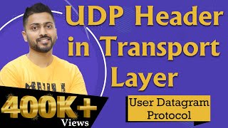 Lec70 UDP User Datagram Protocol header in Computer Networks in Hindi [upl. by Devlin952]