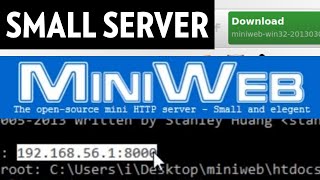 MiniWeb Free Small HTTP Server [upl. by Ruth792]