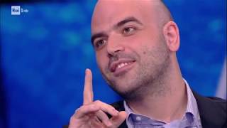 Roberto Saviano  Che tempo che fa 03062018 [upl. by Zinn]