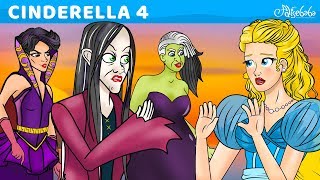 Cinderella cartoon series episode 4  Three Witches  Princess Stories [upl. by Zzabahs]