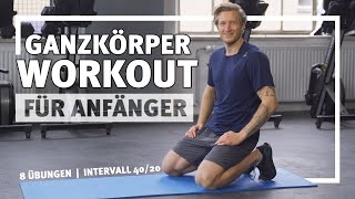 GanzkörperWorkout ohne Geräte für Anfänger  Training für zuhause  SportThieme [upl. by Assyram]