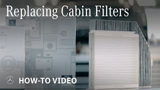 MercedesBenz Service Tips Cabin Filter [upl. by Areik]