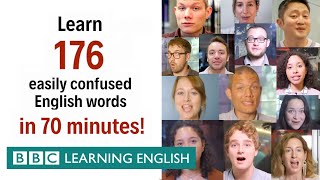 BOX SET Learn 176 easily confused English words in 70 minutes [upl. by Micky]