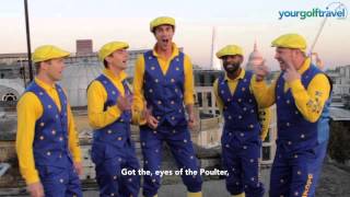 Ian Poulter Ryder Cup Song BringTheSongs with Your Golf Travel amp The Guardians [upl. by Bowe101]