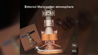 Landing rover on Marslaunching the satellite to the mars orbit 🛰️ [upl. by Koh]