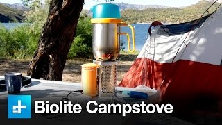 Biolite Campstove Grill and Thermos [upl. by Nahallac]