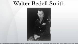 Walter Bedell Smith [upl. by Finn541]