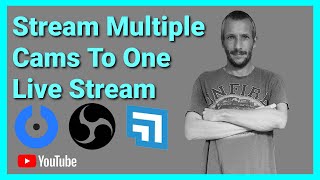 How To Stream Multiple Cameras On One Live Stream with Splitcam OBS and XSplit 2022 Tutorial [upl. by Akila]