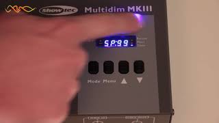 Videotest zum Showtec Multidim MKIII  ein Dimmer für alle Fälle [upl. by Aicad]