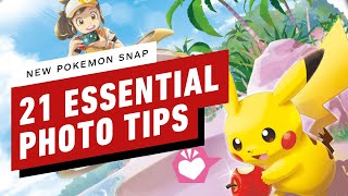 21 Essential New Pokemon Snap Tips [upl. by Nohsar557]