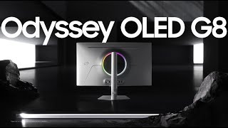 Odyssey OLED G8 240 Hz UHD 4K Curved Gaming Monitor 2024 Officiell lansering  Samsung SE [upl. by Esyli]