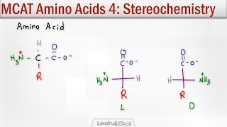 Amino Acid Stereochemistry R and S vs D and L Configuration [upl. by Jennie]