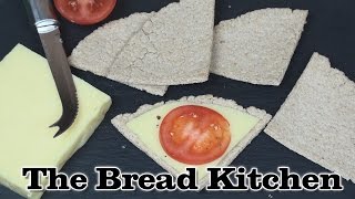 Homemade Scottish Oatcakes Recipe in The Bread Kitchen [upl. by Ordnasil]