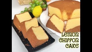 LEMON CHIFFON CAKE ENGLISH amp INDONESIA [upl. by Razid]