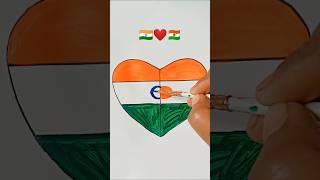 🇮🇳❤️🇳🇪 country flag drawing video sort what your country flag comments 👈 [upl. by Puiia]