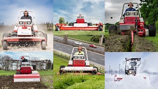 The King of Tractor Versatility  Ventrac 4500 Full Attachment Lineup [upl. by Selfridge]