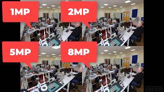 1MP vs 2MP vs 5MP vs 8MP 4K [upl. by Acisse]