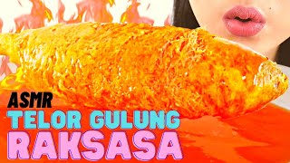 YUK BISA YUK🥲 ASMR NGABISIN TELOR GULUNG SUPER RAKSASA PAKE STICK DRUM🥁🥚 [upl. by Couhp]