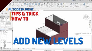 Autodesk Revit How To Add Levels [upl. by Legra]