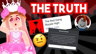 The Royale High Group That Can BAN YOU Royale High Red Gang Exploit and Hack ⚠️ [upl. by Almeta782]