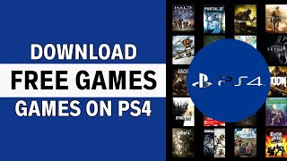 HOW TO GET PS4 GAMES FOR FREE 2023 [upl. by Elaval]