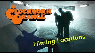 A Clockwork Orange 1971  FILMING LOCATION  Stanley Kubrick [upl. by Ifar]