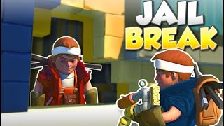 POLICE STATION JAILBREAK  Scrap Mechanic Multiplayer Gameplay  Cops amp Robbers Challenge [upl. by Esila]