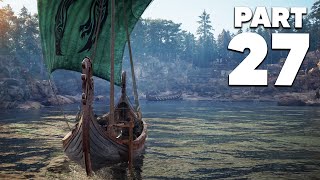 ASSASSINS CREED VALHALLA Gameplay Walkthrough Part 27  VINLAND GOING TO AMERICA [upl. by Tailor]