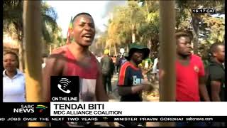 Tendai Biti speaks out following violence in Zimbabwe [upl. by Nnyl]