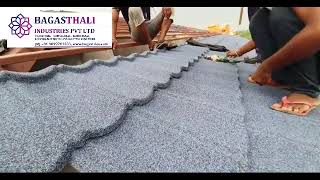 Stone Coated Roofing sheet Tile Installation [upl. by Notse761]