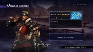 Warriors Orochi 3 Ultimate  Ujiyasu Hojo Mystic Weapon Guide [upl. by Morell]