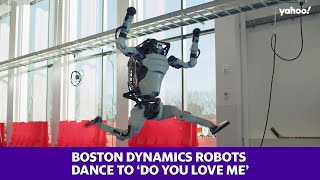 Robots from Boston Dynamics dance to ‘Do You Love Me’ [upl. by Gillian]