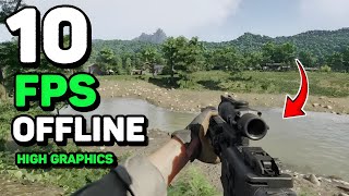 Top 10 Best Offline FPS Games High Graphics For Android iOS 2024 PART 7 [upl. by Fara936]