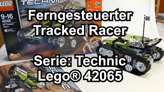 LEGO Ferngesteuerter Tracked Racer Technic Set 42065 Review deutsch 4K [upl. by Birdt645]