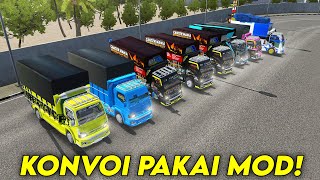 BUSSID RASA ETS 141 Sekarang Bisa Mabar Pakai MOD Review Kodename Mabar Canter by Budesign TM [upl. by Rich905]