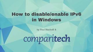 How to disable or enable IPv6 in Windows [upl. by Claribel14]