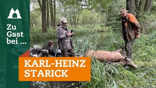 Hirschjagd  quotZu Gast bei …quot KarlHeinz Starick  Hirschbrunft  Spreewald  Stag Hunt  Folge 3 [upl. by Elik]