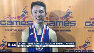 Local athletes come out victorious in Simplot Games [upl. by Shanta211]