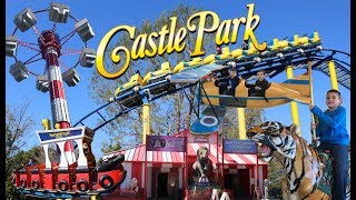 Castle Park little theme park in Riverside CA [upl. by Esydnac620]