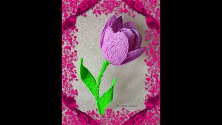 3D Pen Creations  BEAUTIFUL TULIP DIY  3D Pen Art shorts 3dpen długopis3d diy tulip tulipan [upl. by Yarehs]